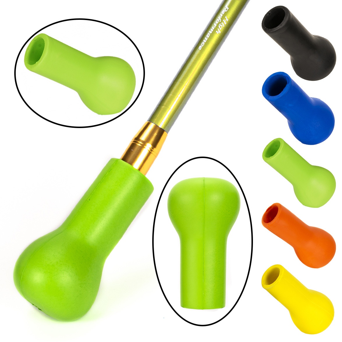 Fishing Boat Oar - ボート、釣り道具アクセサリー、保護カバー、1個用の球形ベリーロッドホルダー