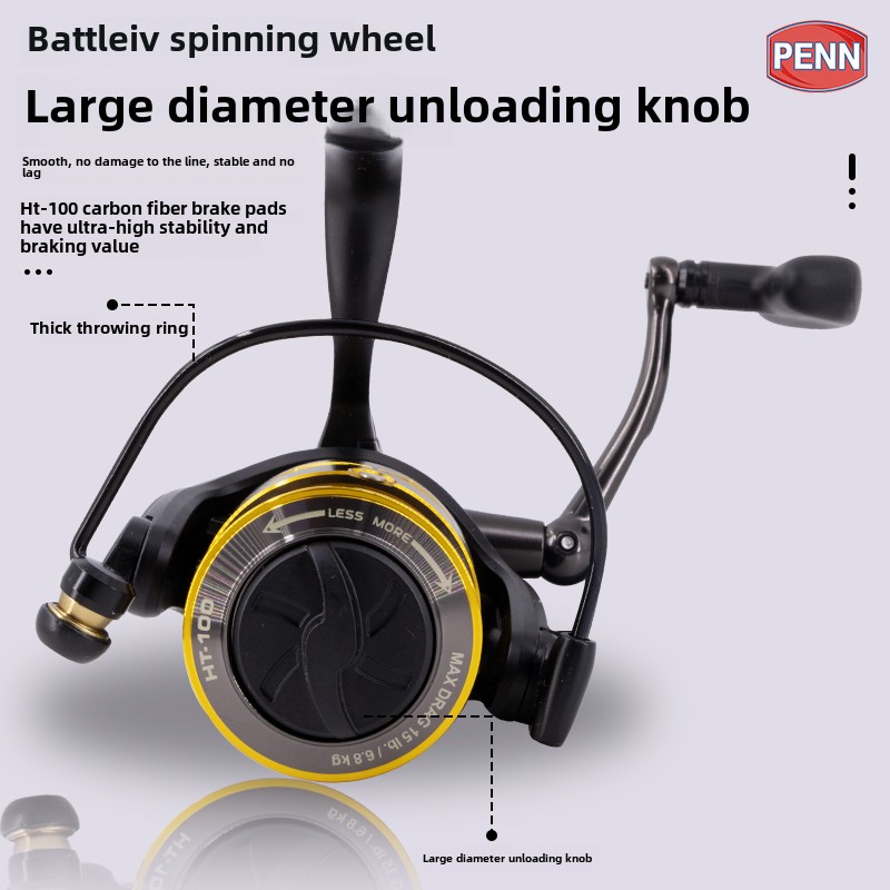 ペン バトル IV3000 4000 5000 6000 5 - Penn Reel Battle のレビューと価格