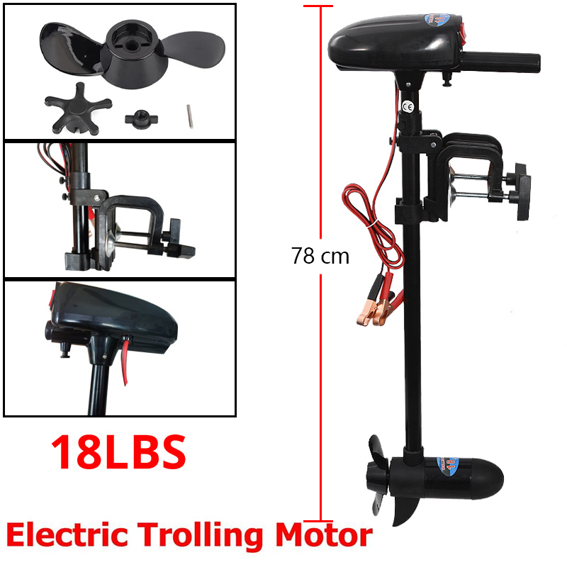 電動ボートモーター 18LBS/28LBS DC-12V 船 - Fishing Boat Trolling Motor のレビューと価格