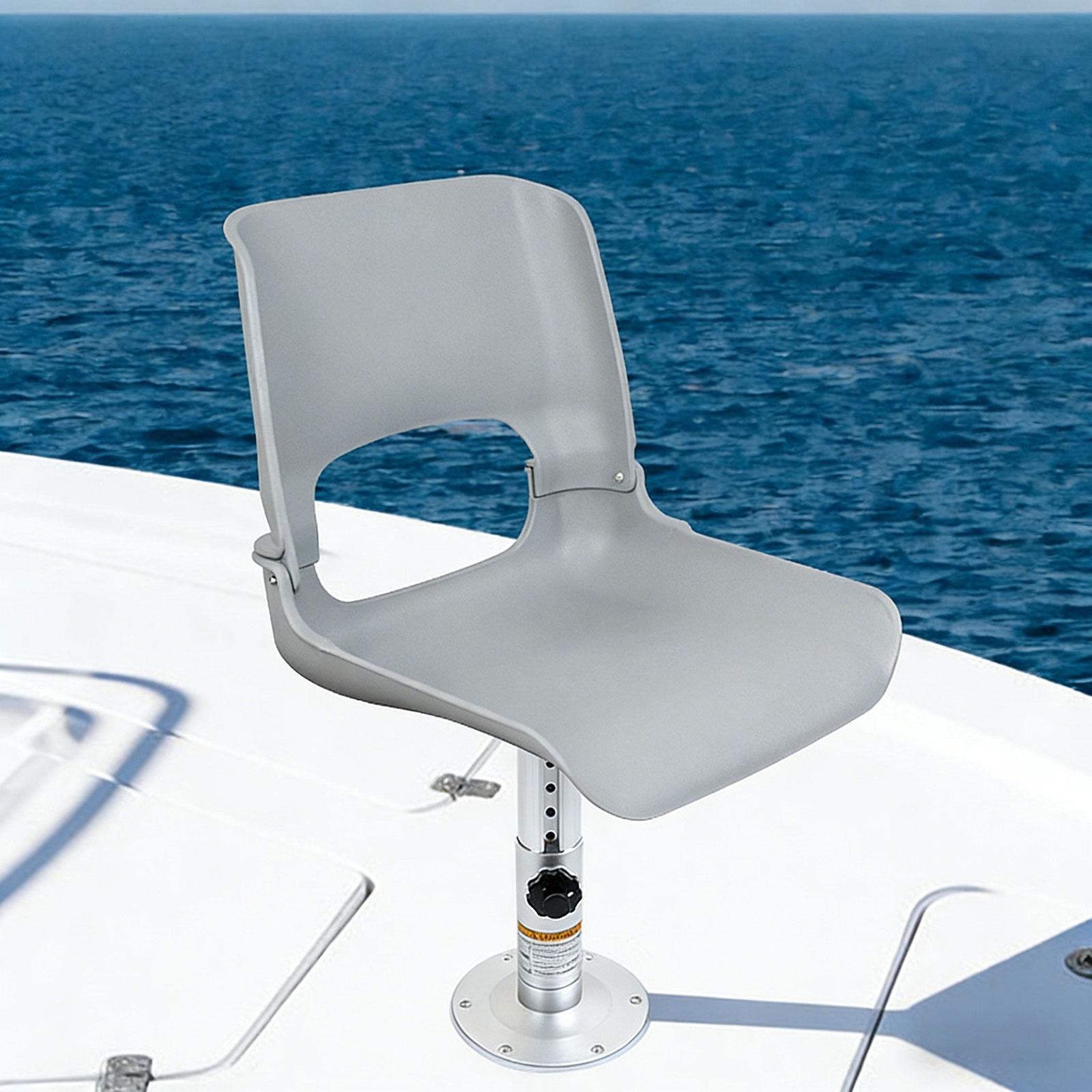 ボートシート 折りたたみ式ハイバックチェア PP素材 簡単設 - Fishing Boat Seat のレビューと価格